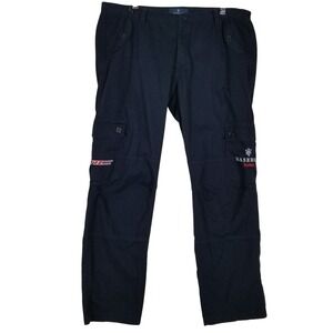 Maserati Corse Trofeo Mens Cargo Pants Black Cotton XL MC Racing Luxury Trousers